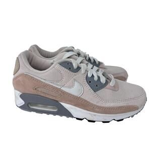 Nike Air Max 90 Premium Sand‎ Drift Sneaker Shoes Men's US 5.5 Beige DA1641-201